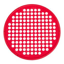 CanDo extension/flexion web, red, latex-free, 14"