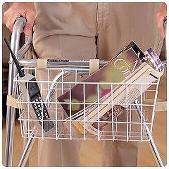 Walker Basket W/Plastic Insert