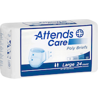 Attends Care Poly Adult Briefs Attends Care Poly Briefs