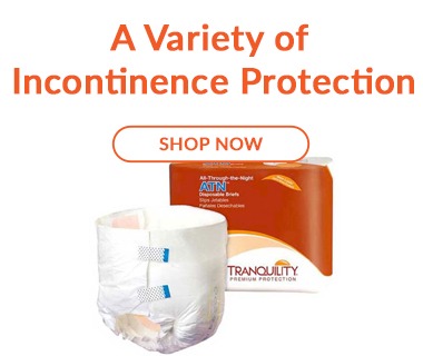 A Variety of Incontinence Protection